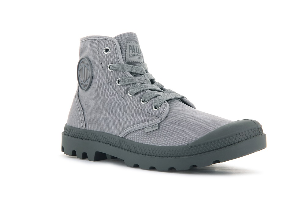 Botas Palladium PAMPA HI Hombre Gris | Costa Rica-87693